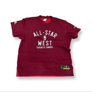2016 NBA All Star Toronto West adidas Shooting Shirt